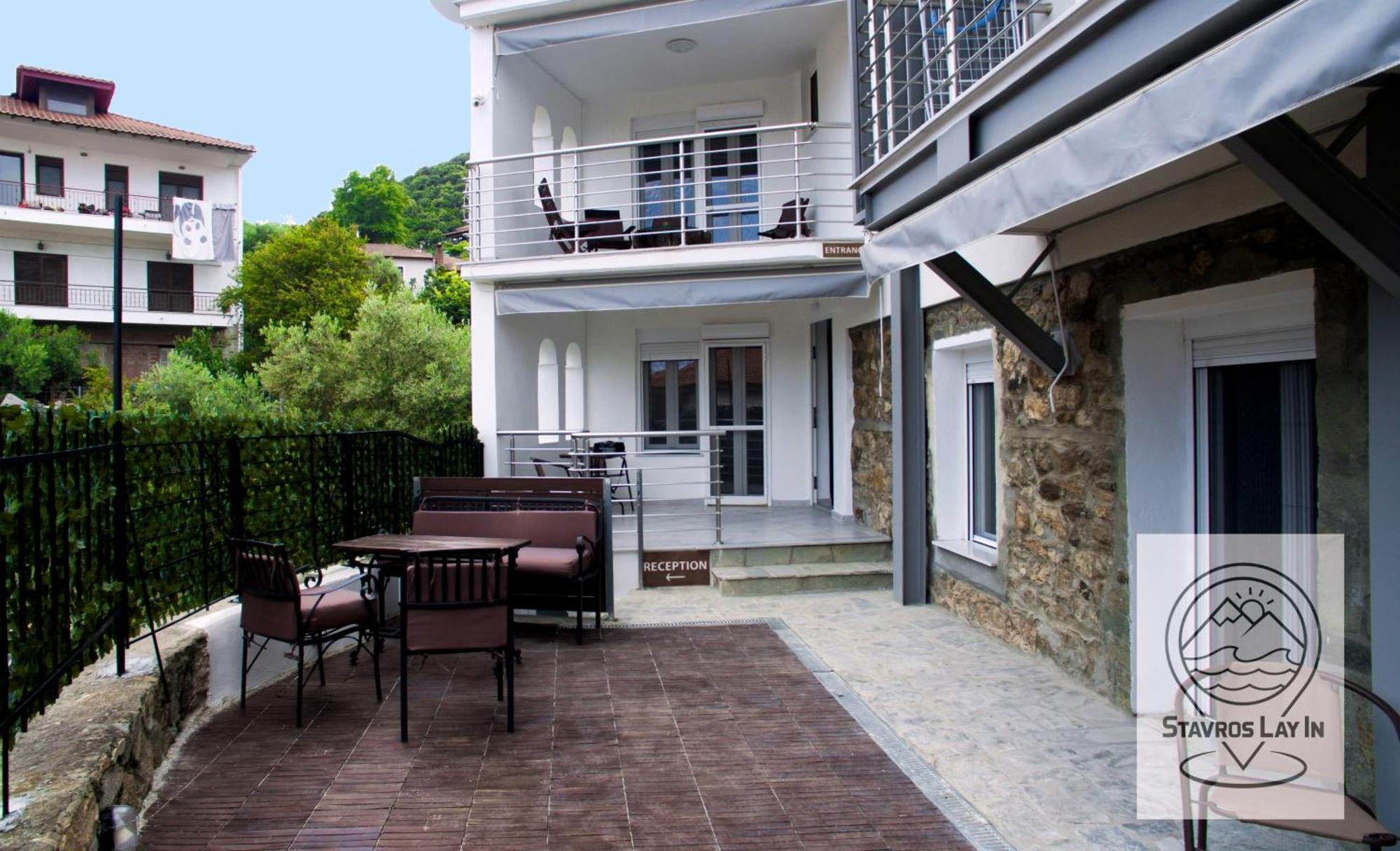 Stavros Lay In Aparthotel Ano Stavros Exterior photo